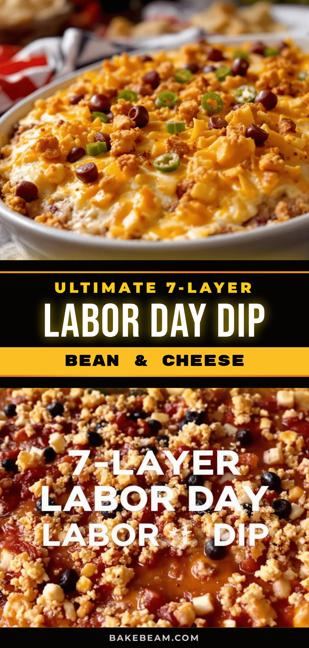 7-layer labor day dip recipe