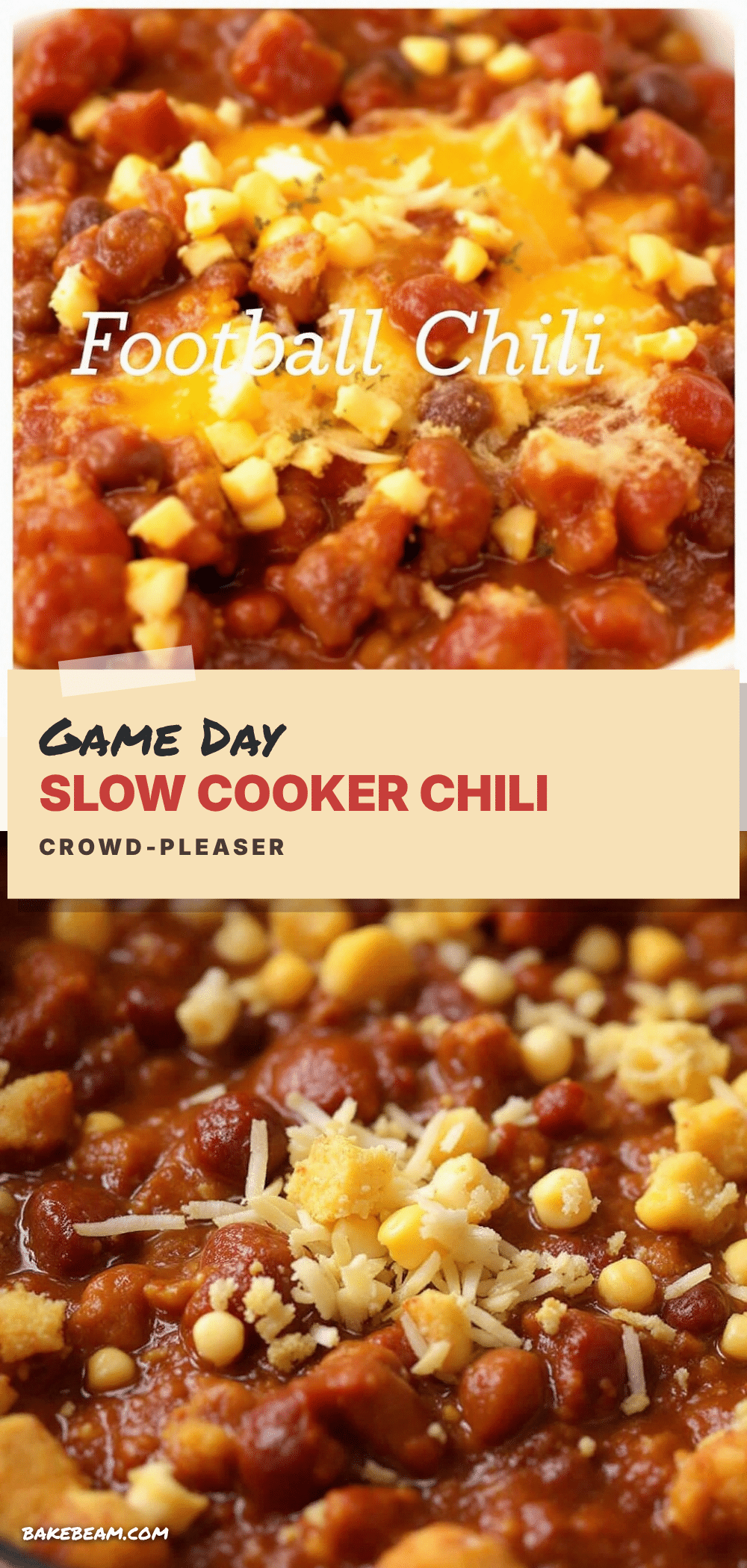 best slow cooker football chili recipe