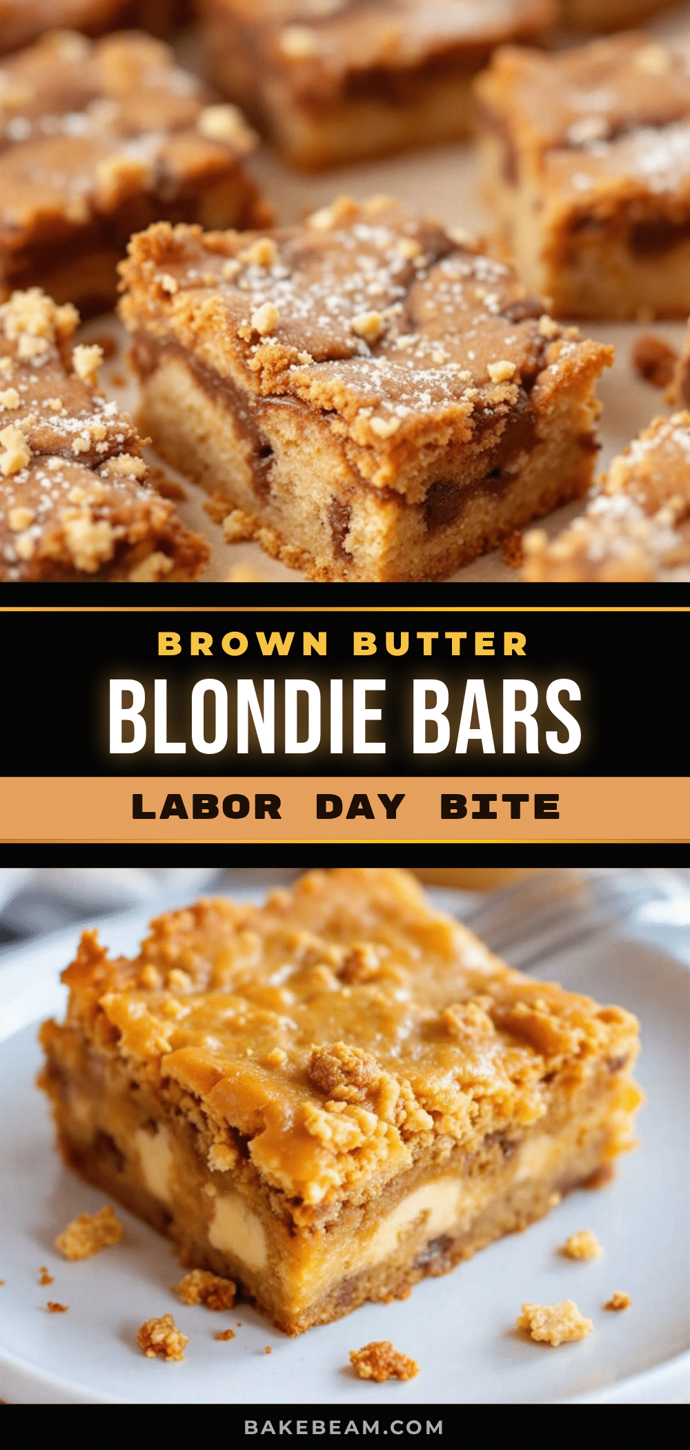 brown butter blondie bars recipe