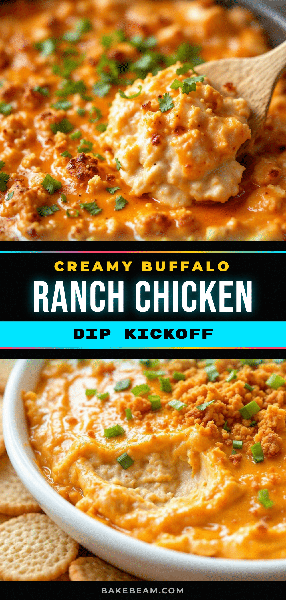 buffalo ranch chicken dip recipe