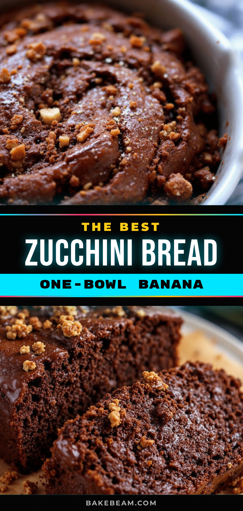 chocolate zucchini banana bread recipe