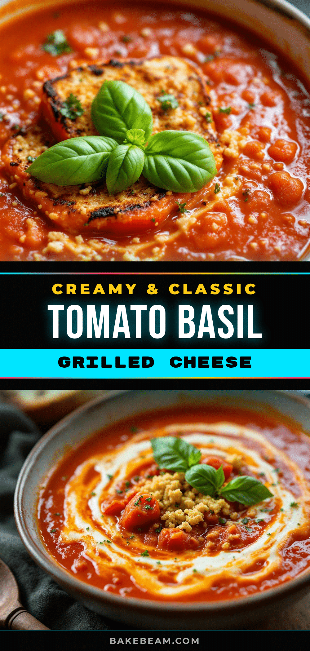 creamy tomato basil soup recipe