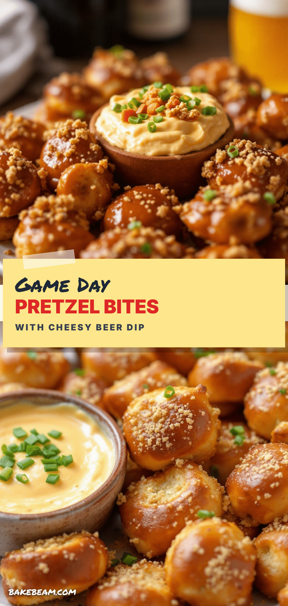 easy pretzel bites with beer cheese dip recipe