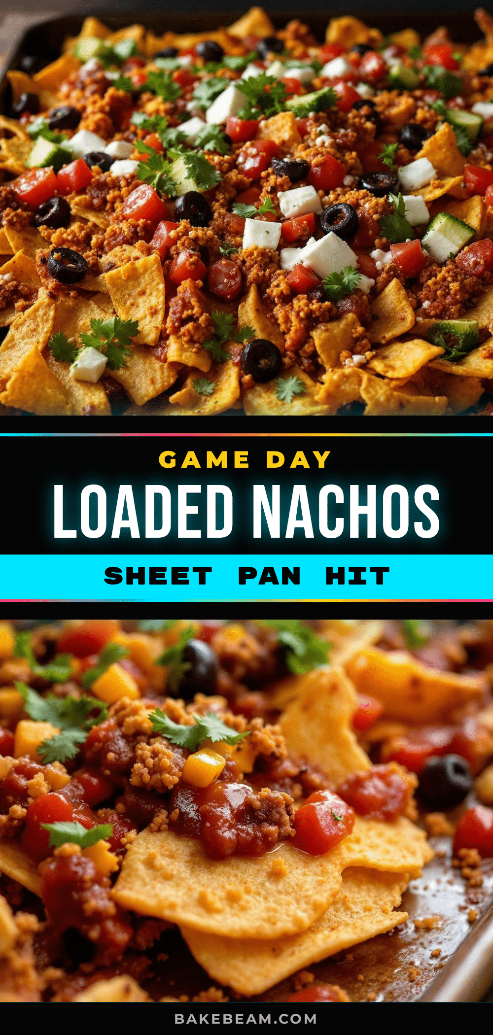 easy sheet pan nachos recipe