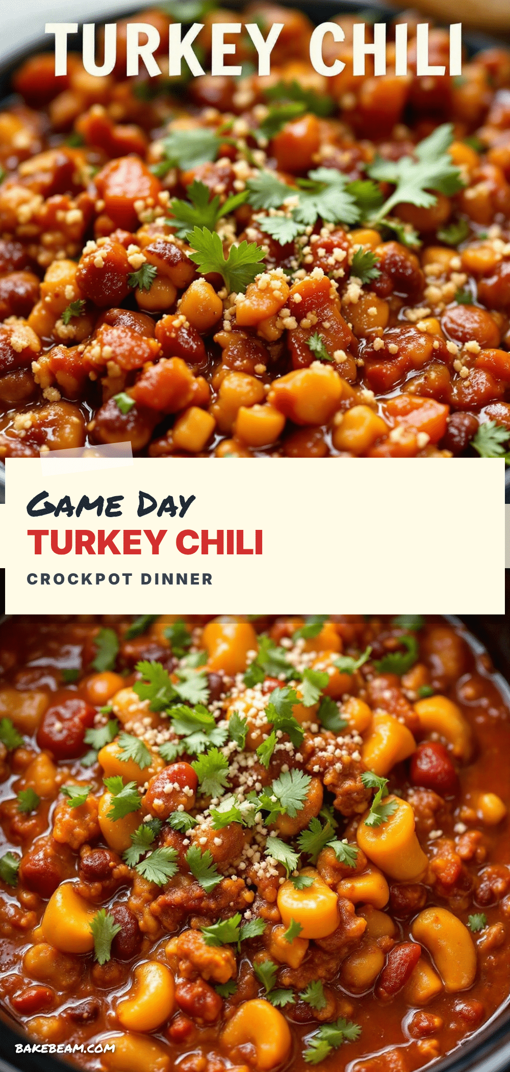 easy turkey chili crockpot recipe