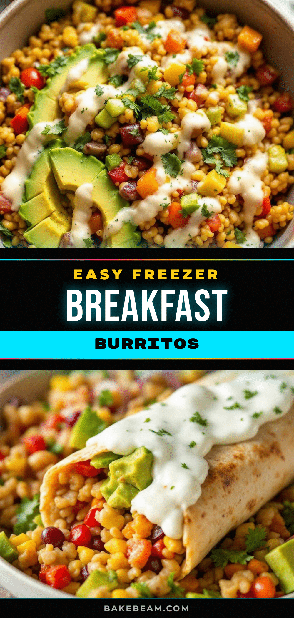 freezer breakfast burritos recipe