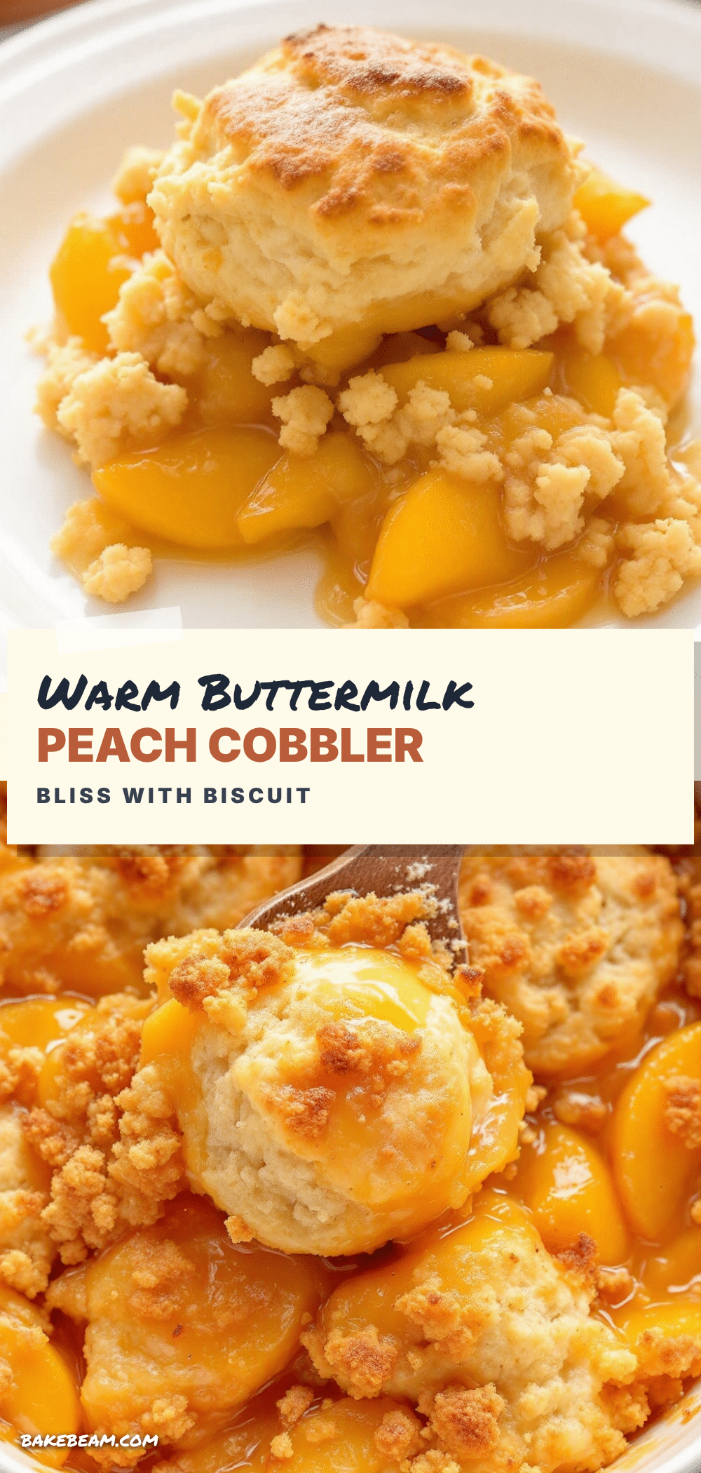 peach cobbler with buttermilk biscuits recipe