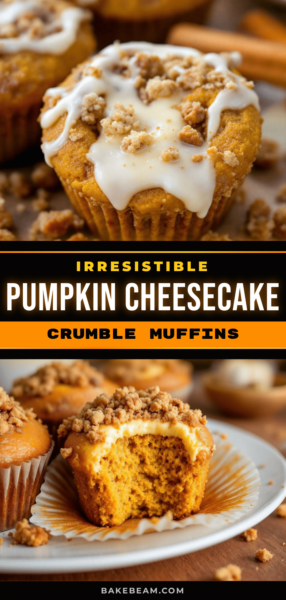 pumpkin cheesecake muffins recipe