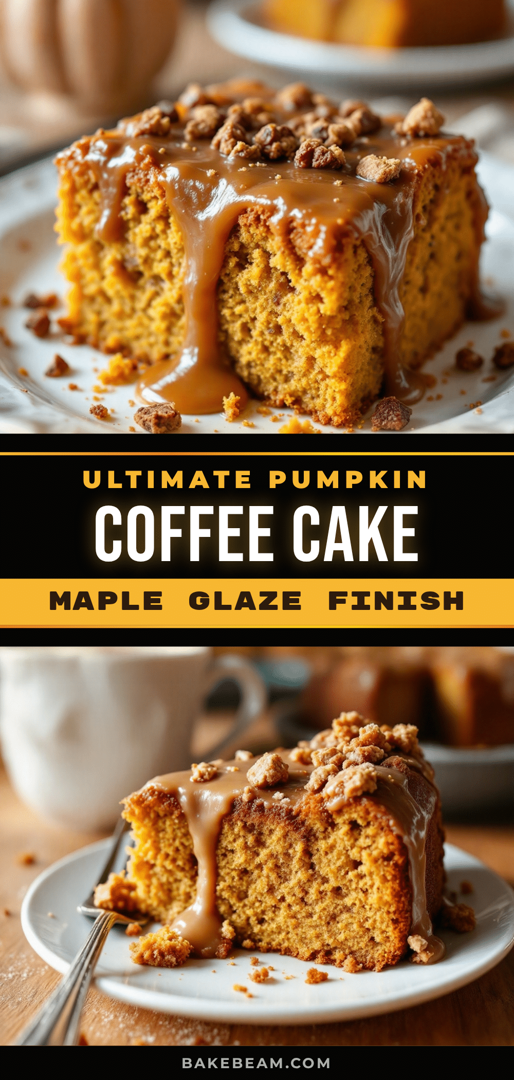 pumpkin coffee cake recipe