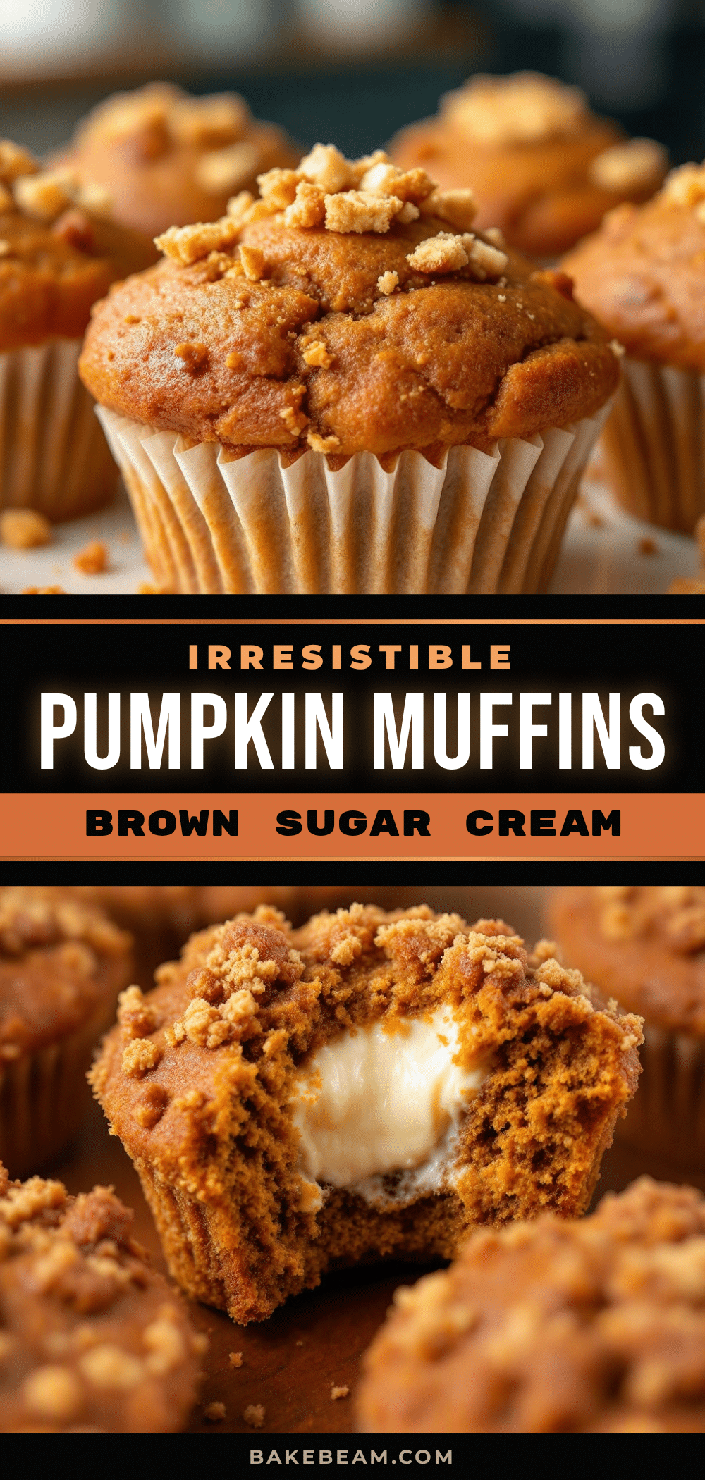 pumpkin cream cheese muffins recipe