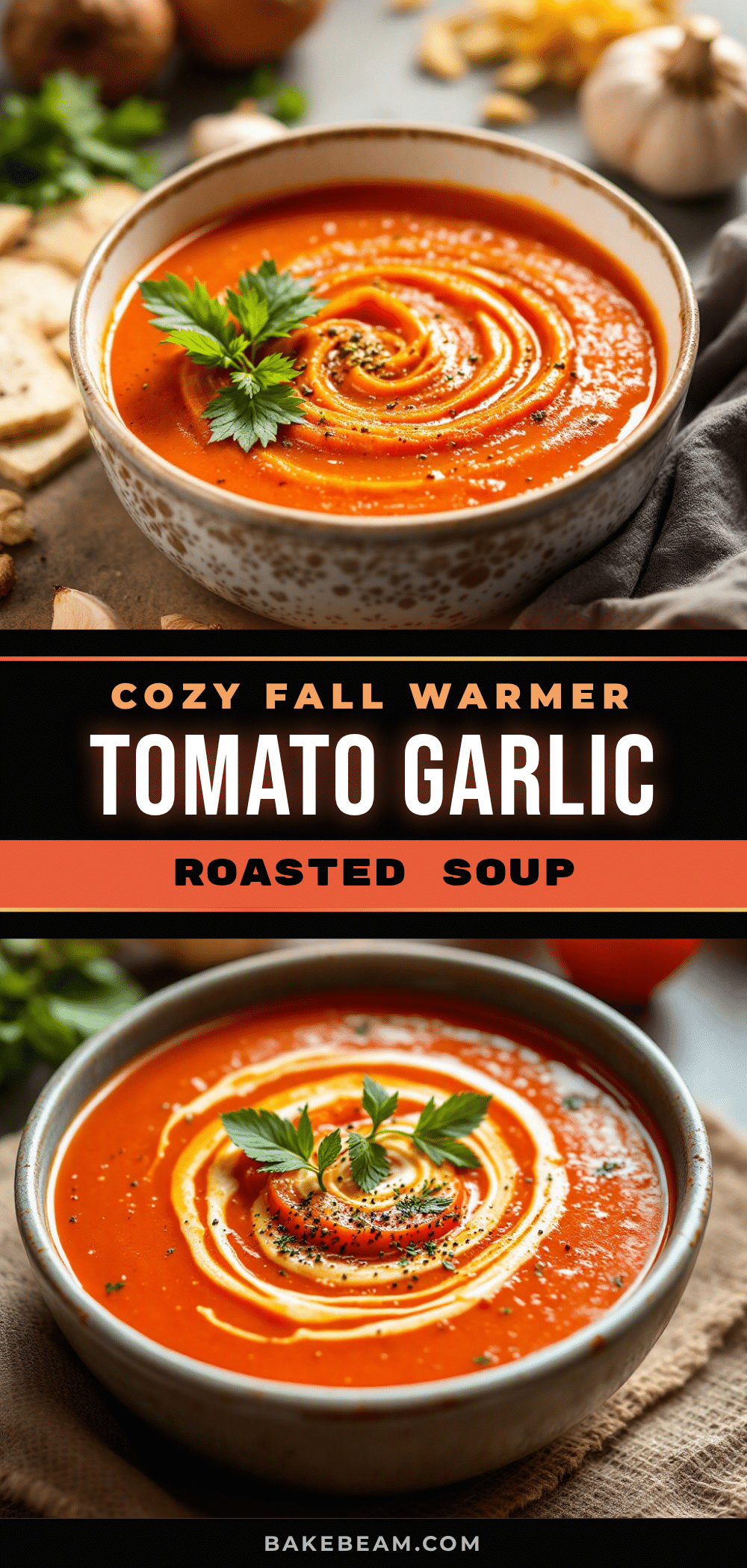 roasted tomato and garlic soup recipe