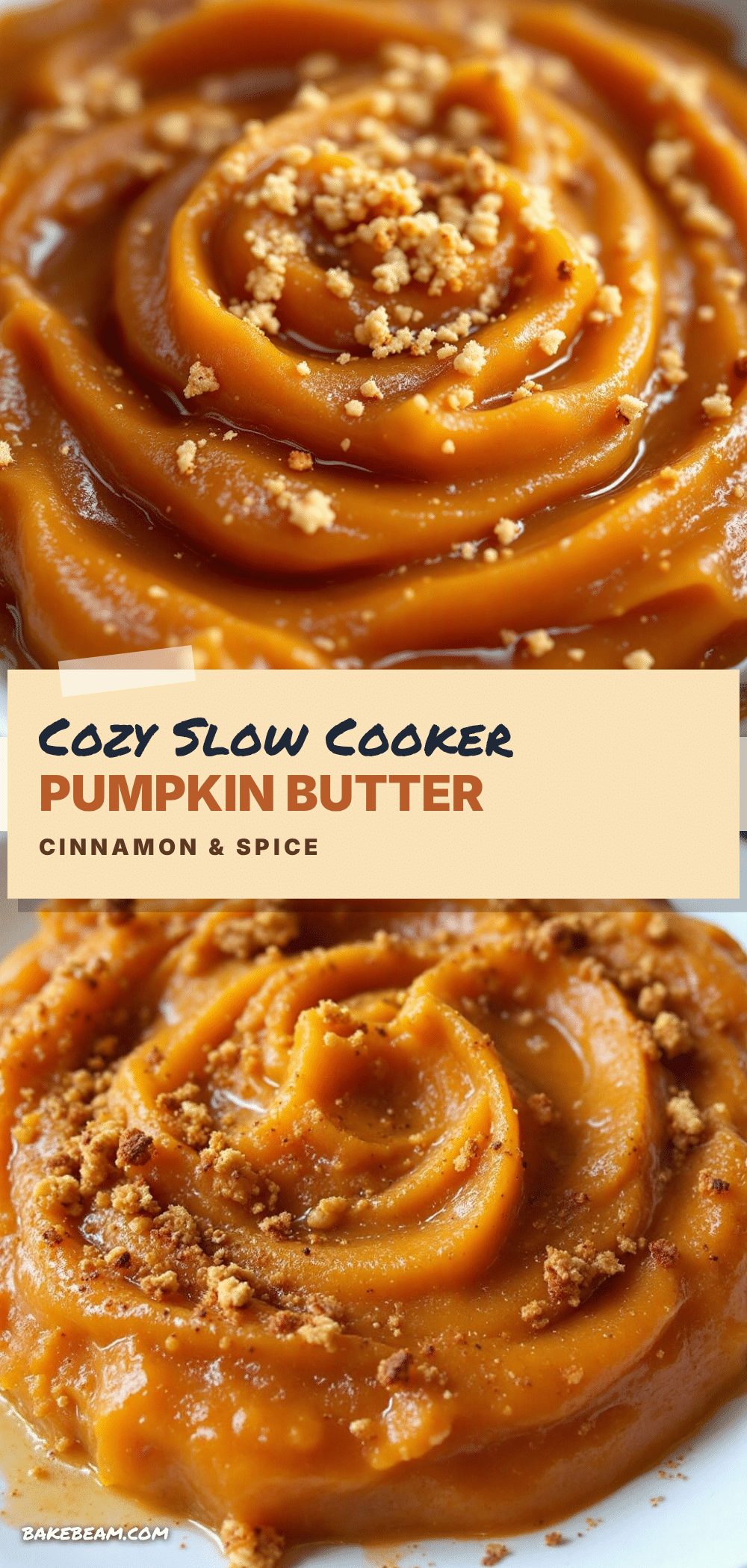slow cooker pumpkin butter with cinnamon recipe