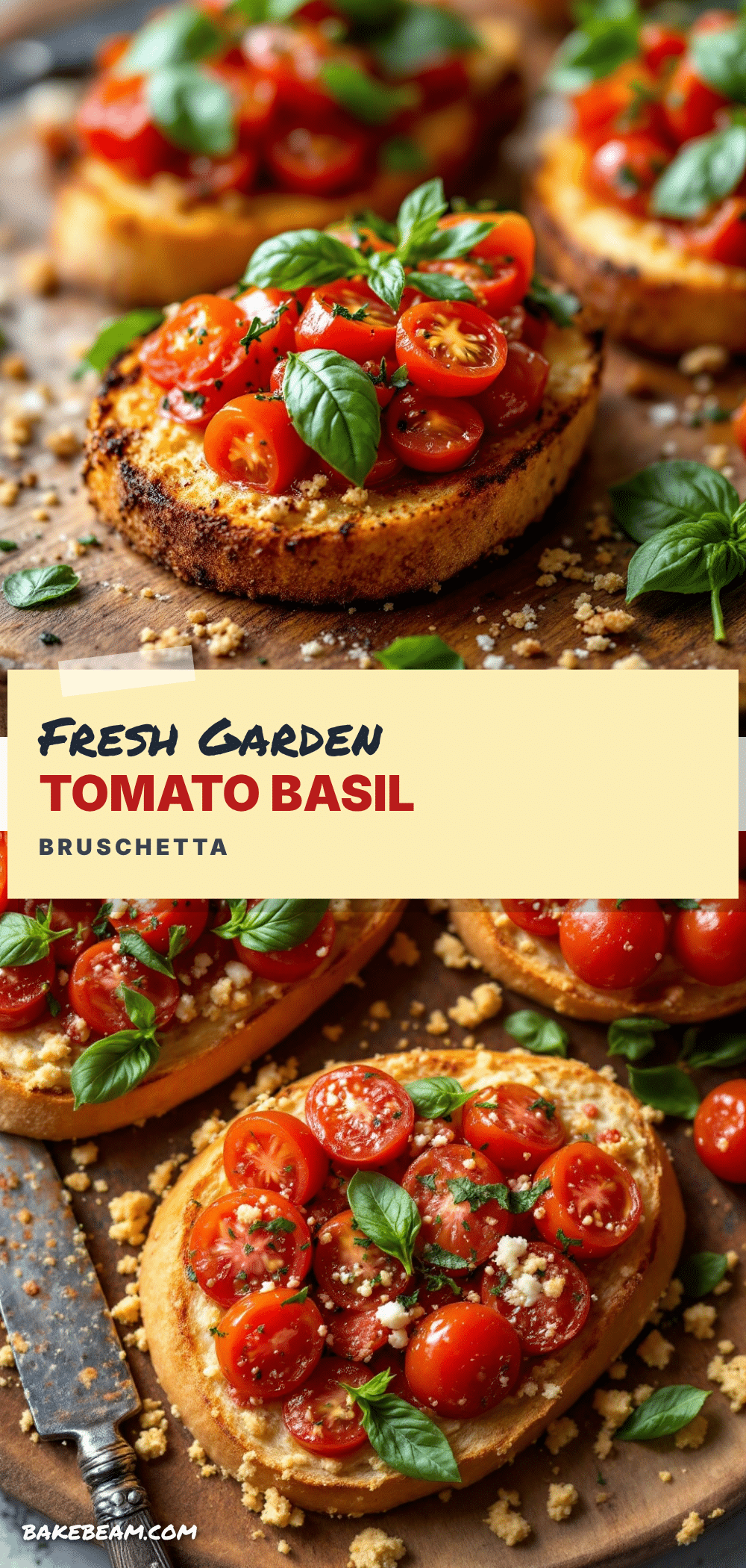 tomato basil bruschetta recipe