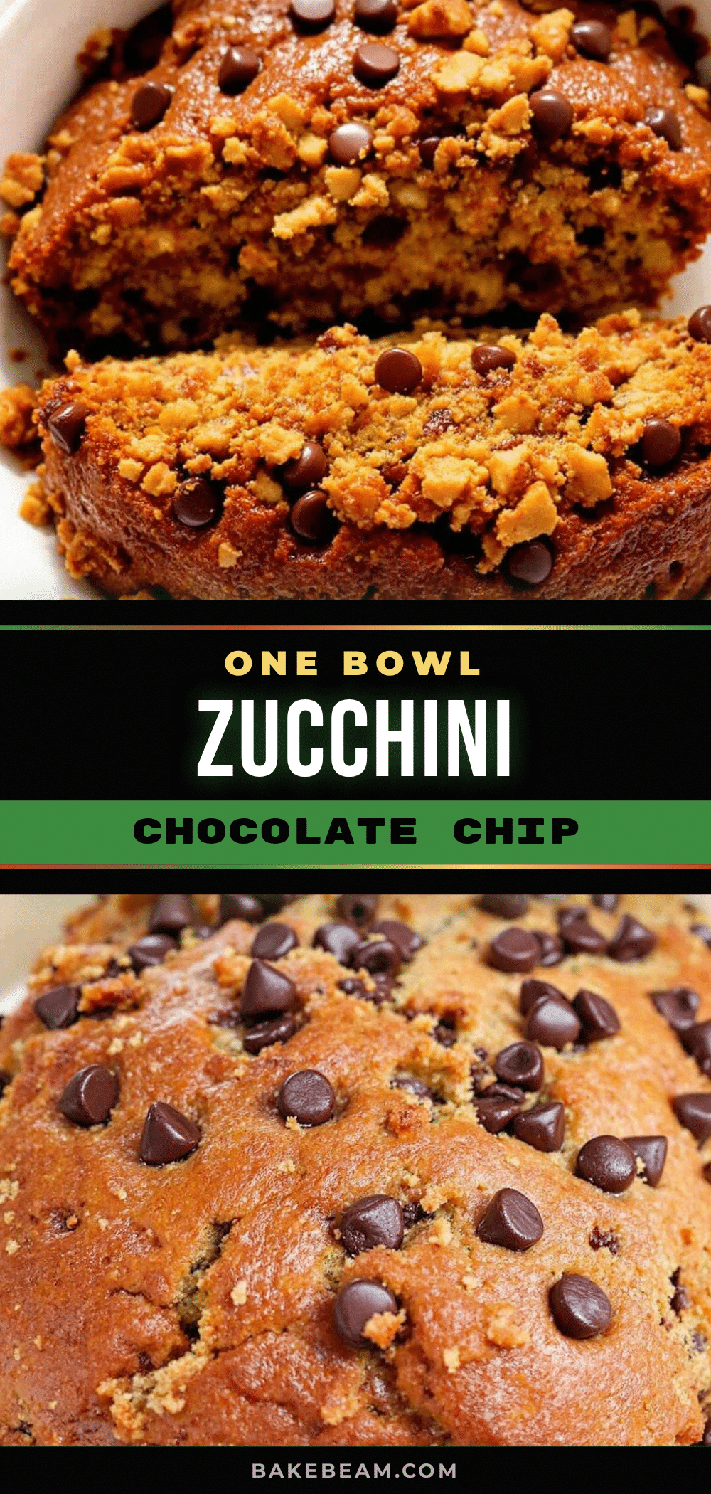 zucchini chocolate chip bread recipe
