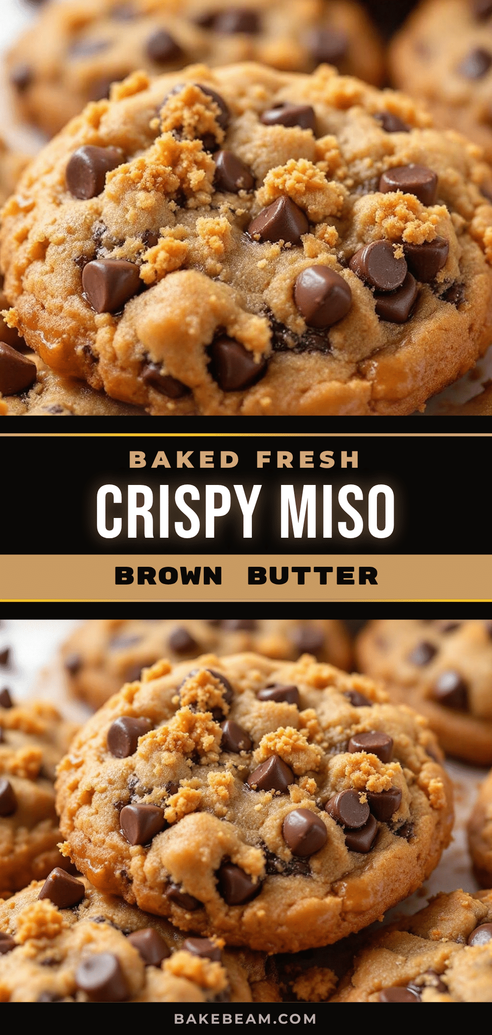 crispy miso caramel brown butter chocolate chip cookies recipe