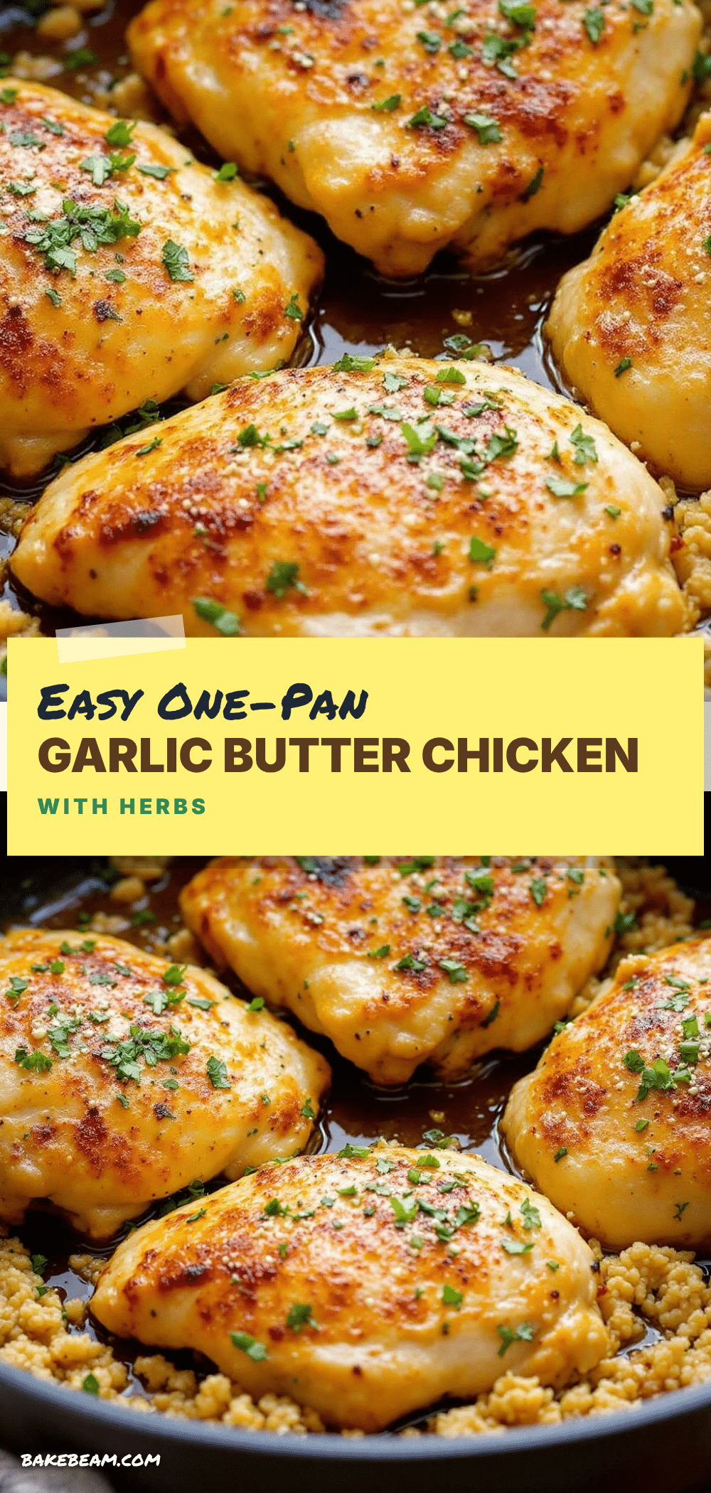 garlic butter chicken thighs recipe