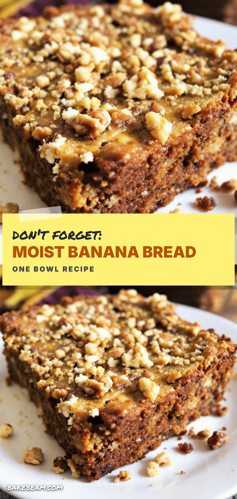 moist banana bread recipe